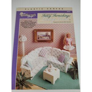 Needlcraft Shop Fashion Doll Fancy Furnishing Living Room 943743 Couch Sofa Lamp